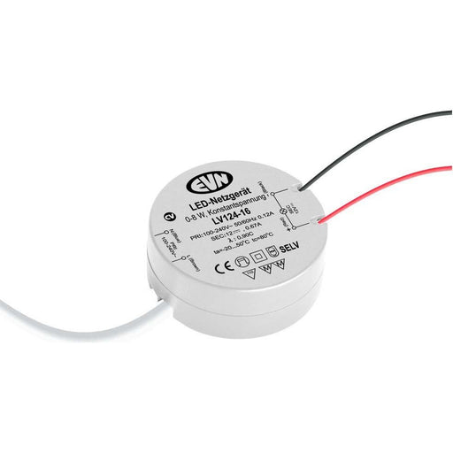 EVN Lichttechnik - LED-Betriebsgerät LED-Netzgerät LV124-16 12V rund