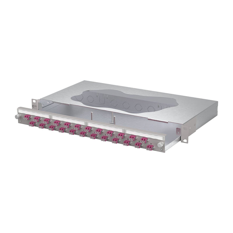 Metz Connect - Patchpanel LWL Patchfeld VIK 1504607524-E 24xLC-D OM4