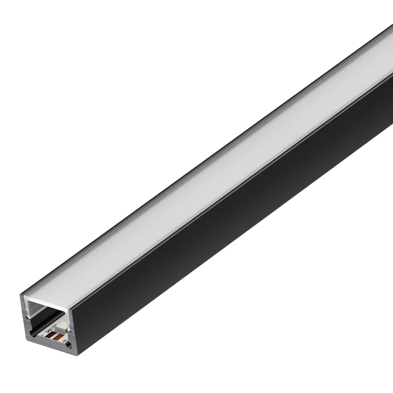 Barthelme - Mechanisches Zubehör/Ersatzteile für Leuchten Alu-Profil 62378042 2010mm, schwarz