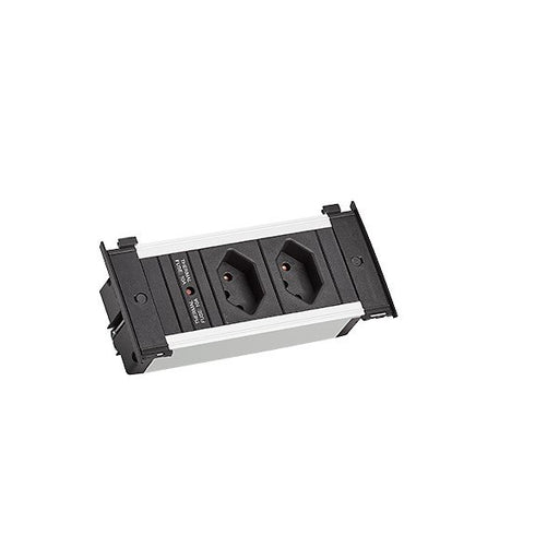 Bachmann - Mehrfachsteckdose Steckdosenleiste 927.209 KAPSA XS 2xCH