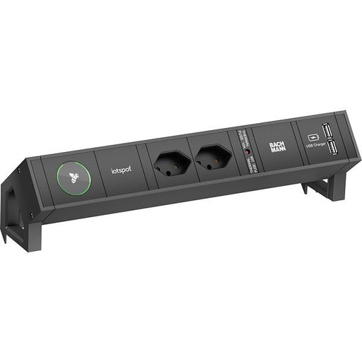 Bachmann - Mehrfachsteckdose Steckdosenleiste 902.820 DESK2 1xiotspot