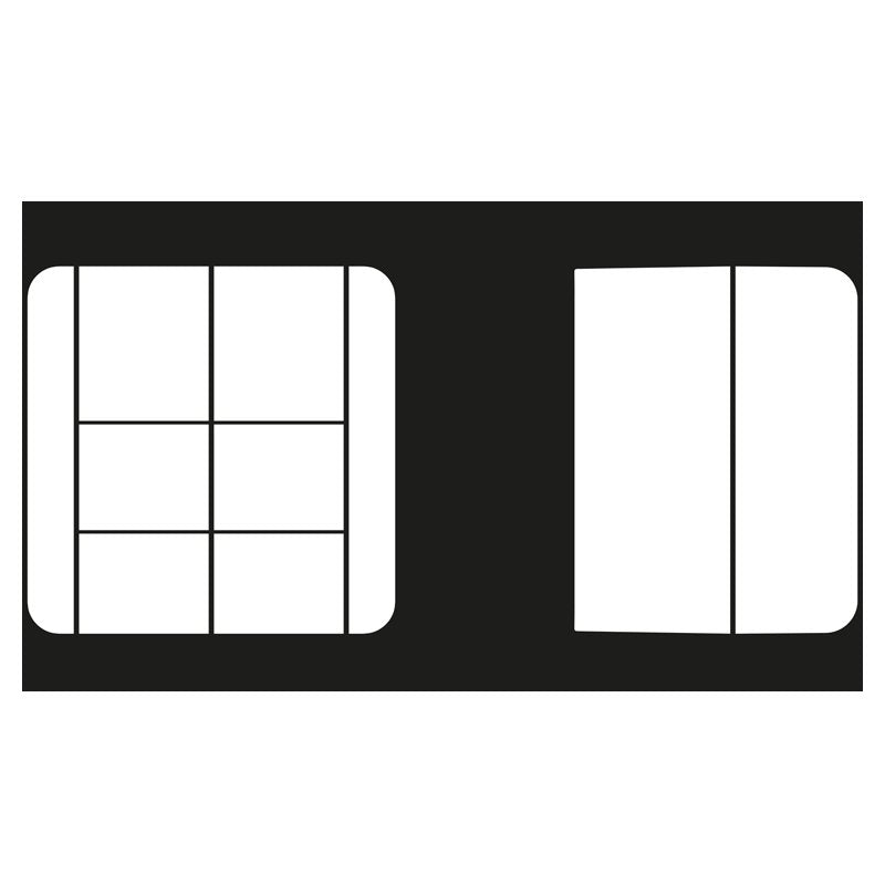 Jung - Installationsschalter Wippschalter 809 NAW Doppel Wechsel