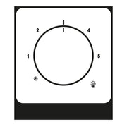 Jung - Abdeckung/Bedienelement für Installationsschalterprogramme Abdeckung CD 1749 BF PT für Raumtemp.Regler
