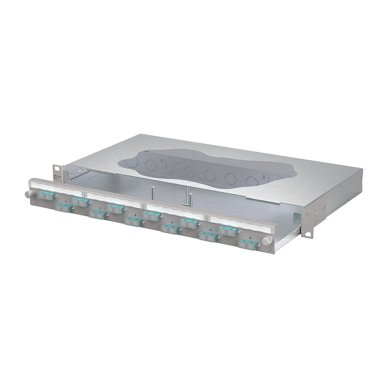 Metz Connect - Patchpanel LWL Patchfeld VIK 150460BA12-F 12xSC-D OM3