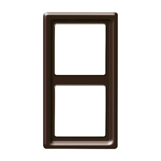 Busch-Jaeger - Abdeckrahmen Rahmen 2-fach 2102-31 braun, UP, Allwetter