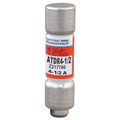 Mersen - Zylindrische Sicherung Sicherungseinsatz Class CC ATDR4-1/2 T 10x38 4,5A − 10 Stück
