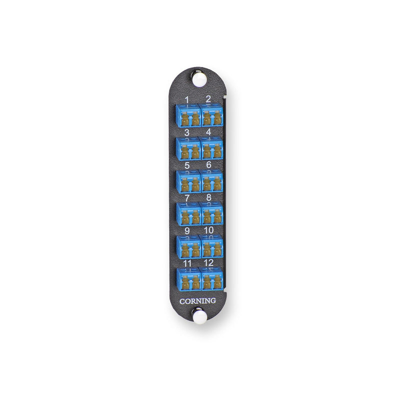 Corning - Moduleinsatz für Patchpanel LWL CCH Adapter Panel CCHE-CP24-AE LCDuplex,6-144 Faser