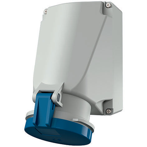 Mennekes - CEE-Steckdose (IEC 60309) Wanddose 1140A 63A,4p,9h,230V,IP44