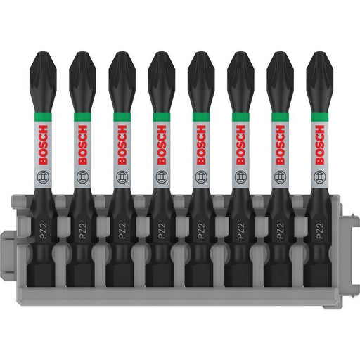 Bosch - Bit-Set PRO Pozidriv Impact Bit, 2608522331 PZ2, 55 mm, 8-tlg