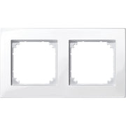 Merten - Abdeckrahmen M-PLAN-Rahmen 2f. pws/gl 515219