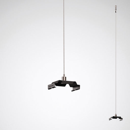 Trilux - Mechanisches Zubehör/Ersatzteile für Leuchten Seilaufhängung A01DSXOE/5000 078 05 schwarz