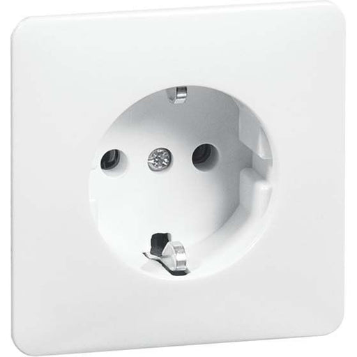 Peha - Schalter-/Steckdosenkombination SCHUKO-Steckdose ws D 80.6511 W 16A 250V Steckklemm