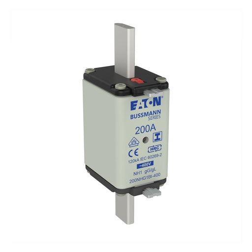 Eaton - Messersicherung Sicherungseinsatz Nieders. 200NHG1BI-400 200A AC 400V 120kA − 3 Stück