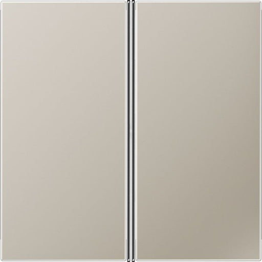Jung - Abdeckung/Bedienelement für Installationsschalterprogramme Tastensatz 2-fach eds ES 2402 TSA komplett