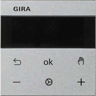 Gira - Bedienelement intelligent RTR BT System 539426 Alu
