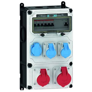 Bals Elektrotech - CEE-Steckdosen-Kombination (IEC 60309) CEE-Steckdosen-Kombination 896250