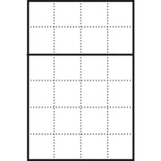 Siedle&Söhne - Montageelement für Türstation Briefkasten-Gehäuse AP BGA 611-4/6-0 W ws