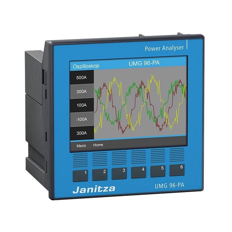 Janitza Electronic - Kombimessgerät Netzanalysator UMG 96-PA, 24-90V