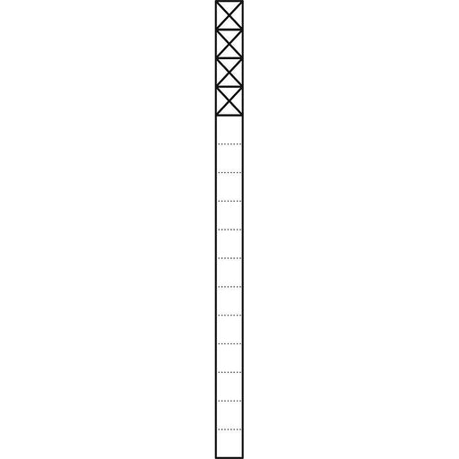 Siedle&Söhne - Kommunikations-Säule Kommunikations-Stele KS 616-4 SM 1,6m sil/met 4Mod