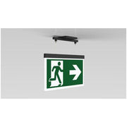 RP-Technik - Sicherheitsleuchte Rettungszeichenleuchte AXEC408WL-AZ 8h, Wireless, anthr