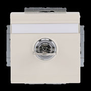 Busch-Jaeger - Steckdose SCHUKO Steckdosen-Einsatz 20 EUKNBSL-82 elfenbeinweiß