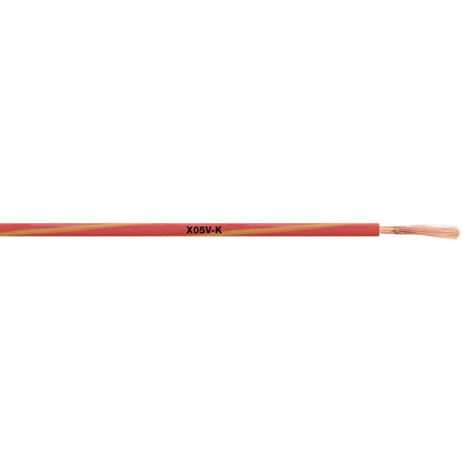 Lapp Kabel&Leitung - Energiekabel < 1 kV, für feste Verlegung X05V-K 2CHELIX 1X0,5 GNWH 4512341S − 250 Meter