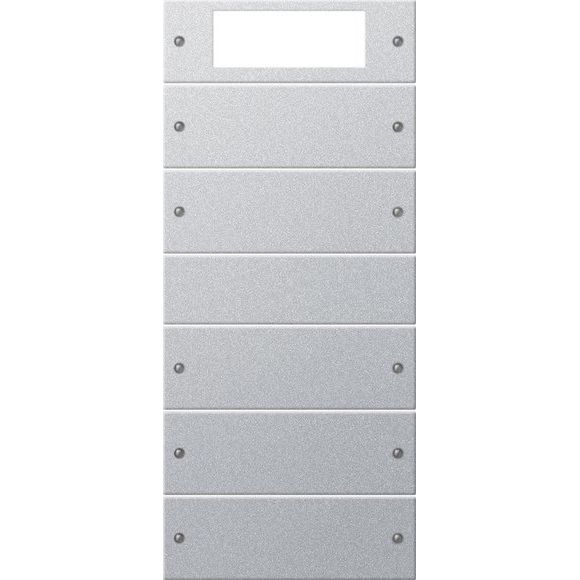 Gira - Bussystem-Tastwippe Wippenset 5fach Plus 219526 Aluminium