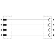 Phoenix Contact - Konfektioniertes Sensor-Aktor-Kabel Sensor-/Aktor-Kabel SAC-4P-M12MR#1415668