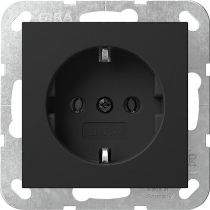 Gira - Steckdose 4188005 Schwarz