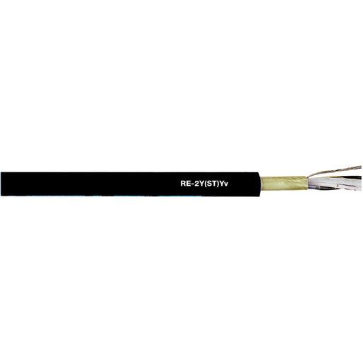 Lapp Kabel&Leitung - Daten- und Kommunikationskabel UNITRONIC RE-2Y(ST)YV 0032413 4X2X0,5 BK