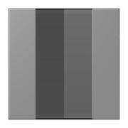 Jung - Abdeckung/Bedienelement für Installationsschalterprogramme Tastensatz 1fach LC 501 TSA 203 gris 31