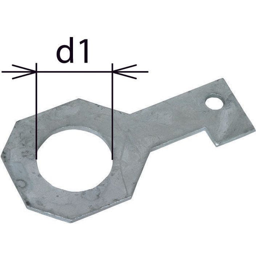 DEHN - Zubehör/Ersatzteile für Überspannungsschutz Informations-/MSR-Technik Anschlussbügel AB EXFS IF3 G 36 D=36mm f.M33