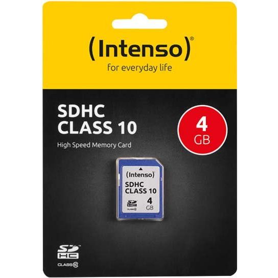 Intenso - Speichermedium digital SDHC-Card 4GB 3411450 (R)40MB/s,(W)10MB/s