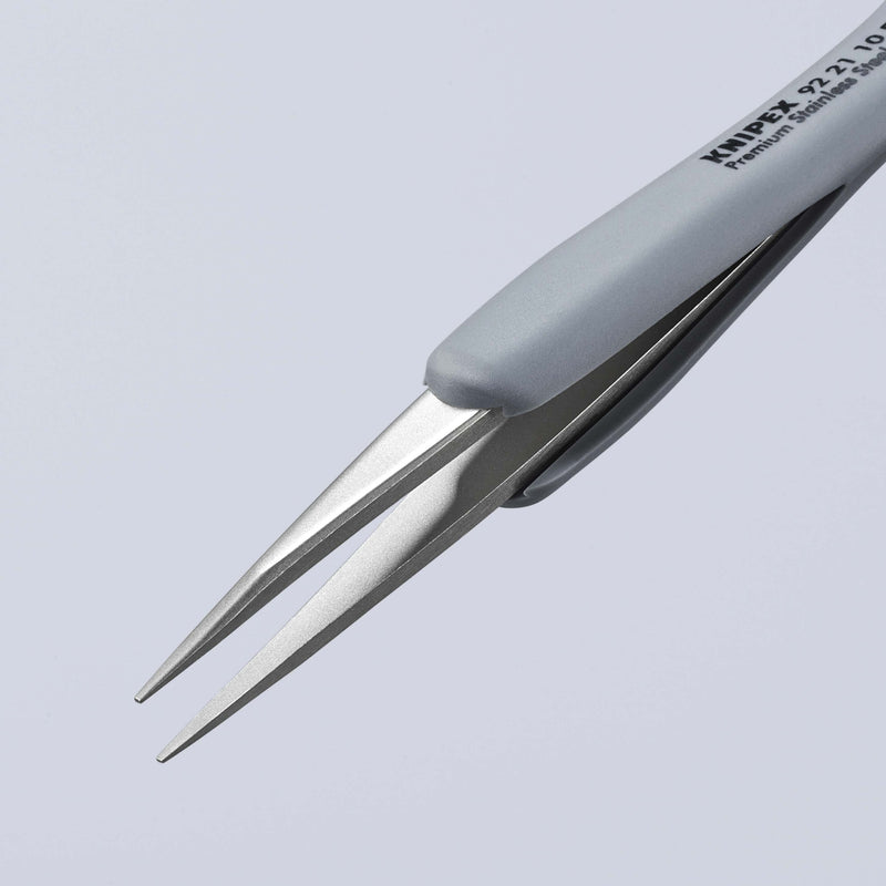 Knipex - Pinzette Präzisionspinzette 92 21 10 ESD − 1 Stück