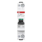 ABB Stotz S&J - Kombination FI-Schalter/Leitungsschutzschalter FI/LS-Schalter DS301C C6 A30 6kA,1P+N