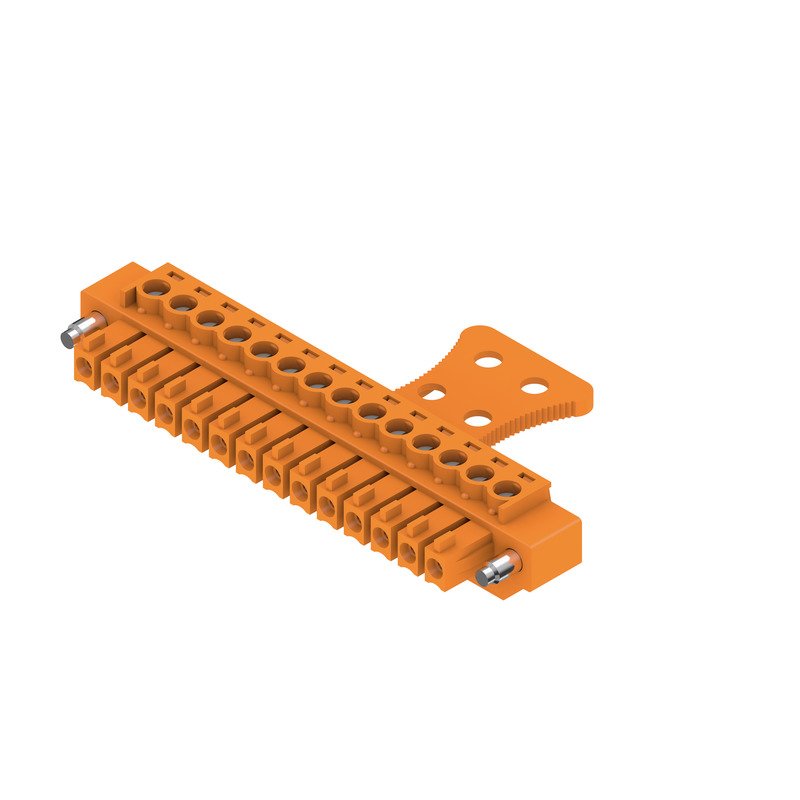 Weidmüller - Kabelsteckverbinder für Leiterplattensteckverbinder Verbinder 3.81mm BCZ 3.81/#1236670000 − 50 Stück