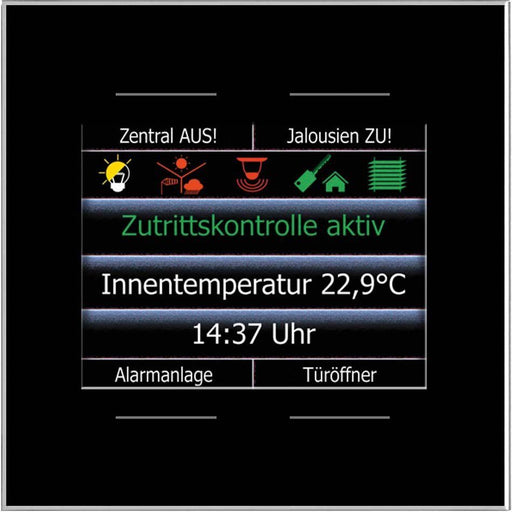 Issendorff - Bussystem-Melde-/Bedientableau Glas-Farbdisplay 2,8Z LCN - GT4DB 4Ta. +Temp.Sensor,sw