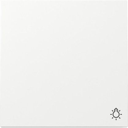 Gira - Abdeckung/Bedienelement für Installationsschalterprogramme Wippe Symb. Licht 328570 Schalter Reinweiß