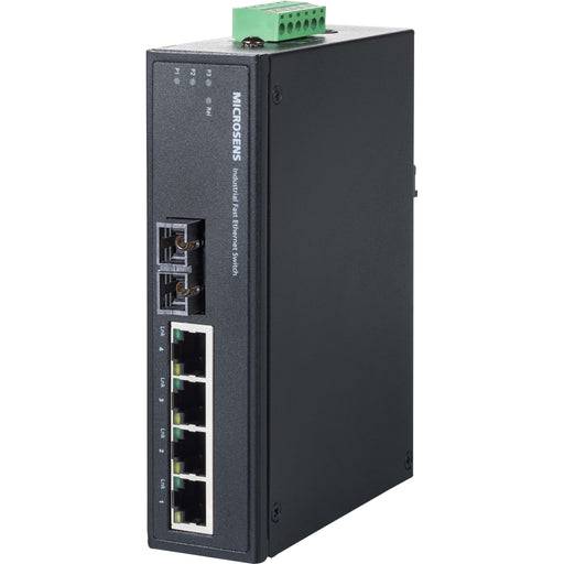 Microsens - Netzwerk Switch Industrie Fast Ethernet MS657104X Switch 4x10/100BasTX