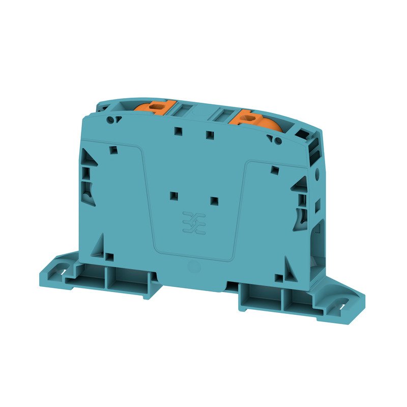 Weidmüller - Durchgangs-Reihenklemme Klemme A2C 50/70 BL-DM PUSH IN, 50 mm² − 5 Stück