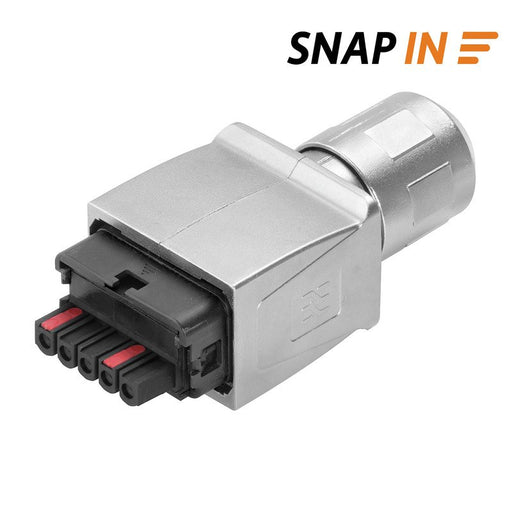Weidmüller - Modularer Steckverbinder IE-PS-VAPM-5P-2.5-QT sgr, IP65, IP67
