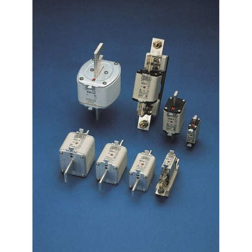 Siba - Messersicherung NH-Sicherungseinsatz 2000004.35 35A URM NH000 500V − 3 Stück