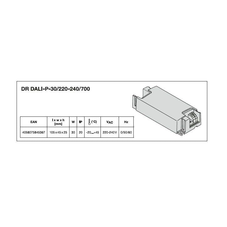 Ledvance - Downlight/Strahler/Flutlicht LED-Downlight DLSLIM.DAD205V19WMS 840, DALI