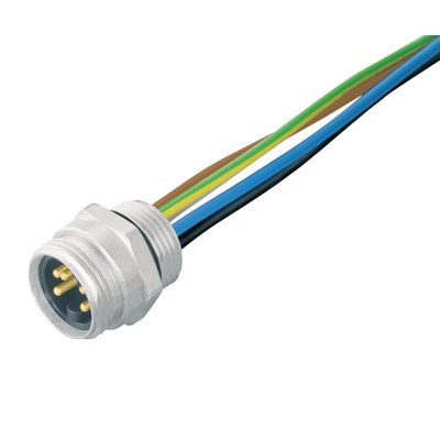 Weidmüller - Rundsteckverbinder, Einbau (mit Leitung) Steckverbinder SAIE7/8S30.2UPG13.5 Stift, 7/8"