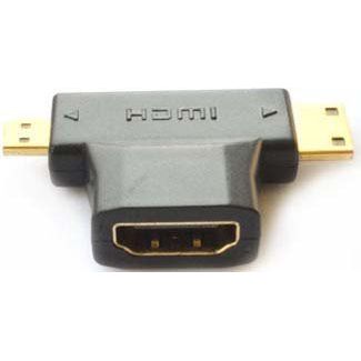 E+P Elektrik - Konfektioniertes A/V-Kabel HDMI-Kombiadapter HDMI 87 Kpl(A)/St(C)/St(D)