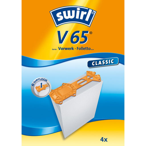 Swirl - Zubehör/Ersatzteile für Bodenpflege Staubbeutel V 65 (VE4) für Vorwerk