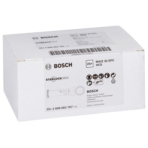 Bosch - Blatt für Oszillierer HCS Tauchsägeblatt MAIZ 32 2608662767 EPC Wood, 80 x 32 mm