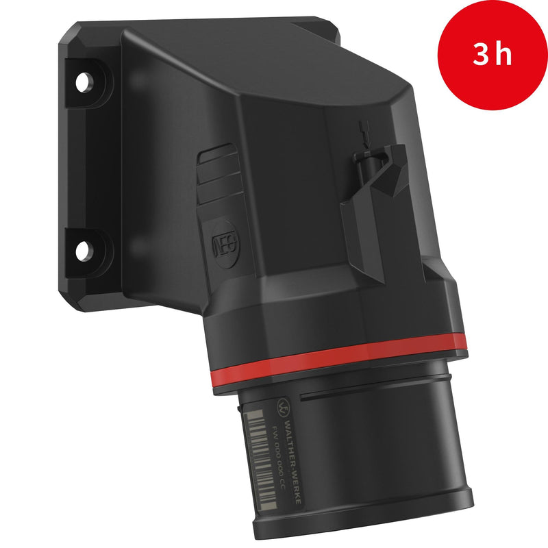 Walther Werke - CEE-Gerätestecker (IEC 60309) CEE NEO Phasenwender FW711503PH 16A 5P 3h IP54 − 10 Stück