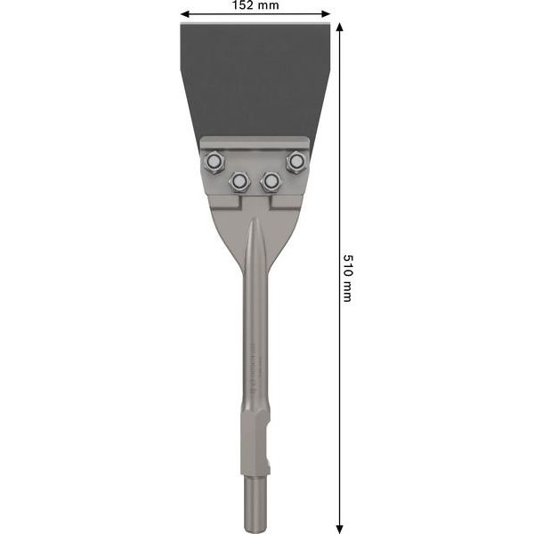 Bosch - Schaber PRO HEX 30 Bodenschaber, 2608690679 152 x 510 mm