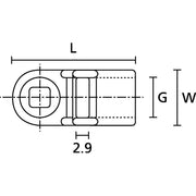 HellermannTyton - Befestigungssockel und -element für Kabelbinder Befestigungssockel SBH3 PA6.6 BK schwarz − 500 Stück
